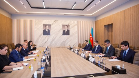 Rəşad Nəbiyev İslam İnkişaf Bankının prezidenti ilə görüşüb