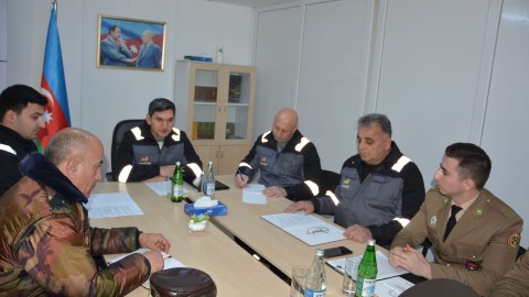 “Çovdar” qızıl mədənində Ümumdünya Mülki Müdafiə Günü qeyd edilib