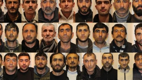 Polis Lənkəranda 20 nəfəri saxladı - FOTO