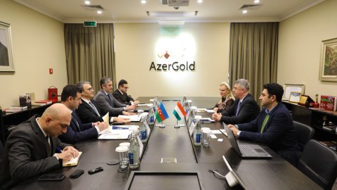 “AzerGold” sədri Macarıstan səfiri ilə görüşüb - FOTOLAR