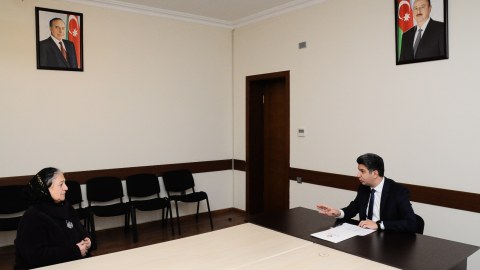 Naftalanda vətəndaşların müraciətləri dinlənilib