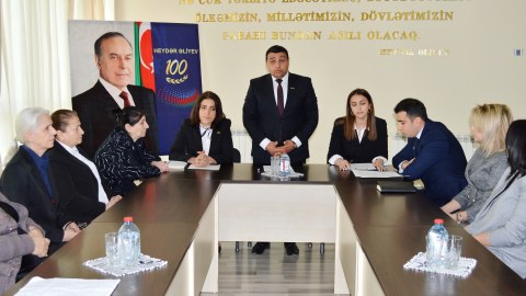 Naftalanda Ulu Öndərə həsr olunan tədbir keçirilib