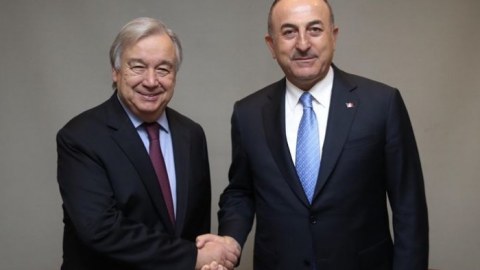 Çavuşoğlu Quterreşlə taxıl sazişini müzakirə etdi 
