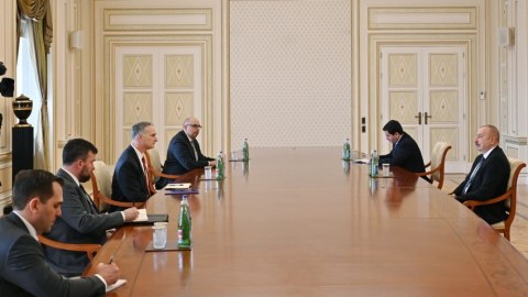 Prezident Dövlət Departamentinin baş müşavirini qəbul edib