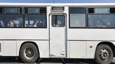 Sənədsiz avtobus sürən şəxs həbs edildi
