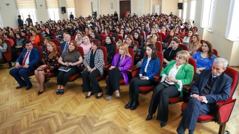 ADU-da 8 Mart Beynəlxalq Qadınlar Günü qeyd edilib - FOTO
