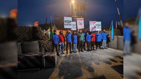 Laçın yolu: Heç bir təzyiq aksiyanı dayandıra bilməz!