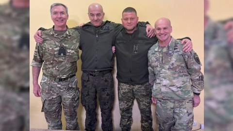 Ukrayna və Qərb generalları görüşdü 