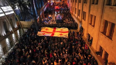 Gürcüstan müxalifəti yenidən aksiya keçirəcək