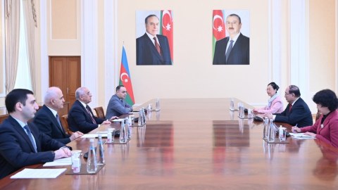 Əli Əsədov Çinin xüsusi nümayəndəsi ilə görüşüb