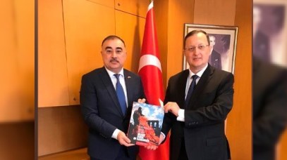 Səfirimiz Türkiyə XİN rəsmisi ilə görüşdü