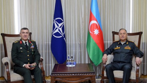 Kərim Vəliyev Mustafa Oğuzla görüşüb