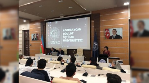 UNEC kitabxanaları Heydər Əliyev irsini dünya kataloqunda araşdırır