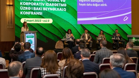 Azercell-in sponsorluğu ilə konfrans keçirilib - VİDEO