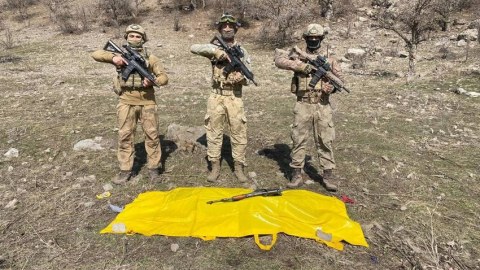 Türkiyənin axtardığı terrorçu məhv edildi