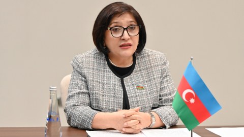 Spiker həmkarlarını erməni təxribatı barədə məlumatlandırdı - FOTO