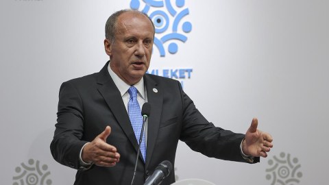 Muharrem İnce də namizəd oldu - RƏSMİ