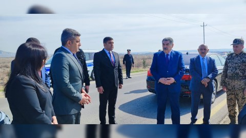 Hacıqabulda ağacəkmə aksiyası - FOTOLAR