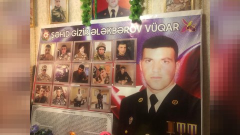 Bu yol şəhid evinə gedir...