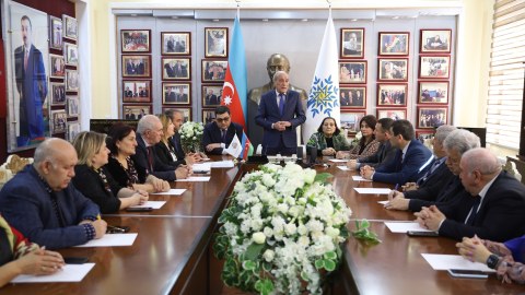 Gəncə Dövlət Universitetində tədbir keçirilib - FOTOLAR