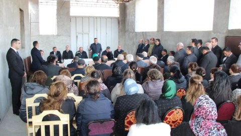Goranboyda səyyar qəbul keçirilib