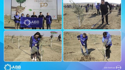 ABB-nin iştirakı ilə 1 milyon ağac əkiləcək!