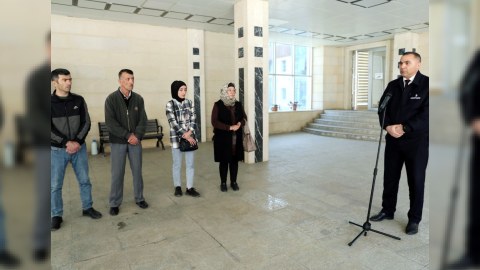 “Açıq mikrofon” Liman şəhərində keçirildi - FOTOLAR