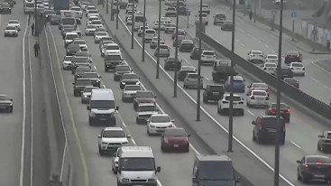 Hazırda tıxac olan yollar - SİYAHI