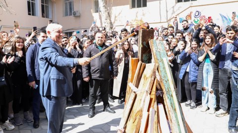 ADU-da Novruz şənliyi keçirilib - FOTOLAR