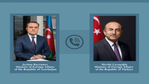 Ceyhun Bayramov Çavuşoğlu ilə danışıqlar apardı