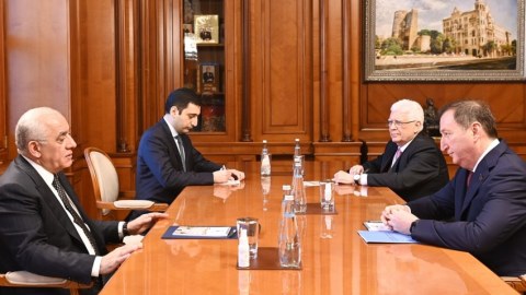 Əli Əsədov Dağıstan Məclisinin sədri ilə görüşdü