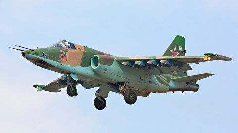 Rusiyanın daha bir Su-25 qırıcısı VURULDU