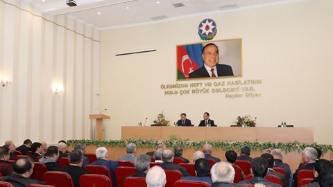 "Azəriqaz"da podratçılarla görüş - FOTOLAR