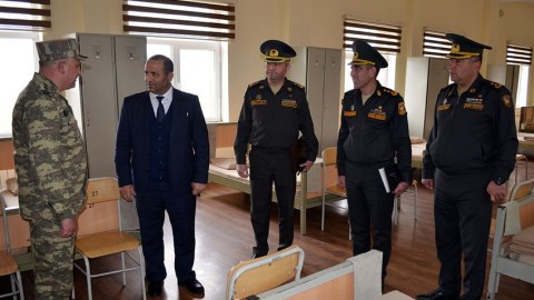 Ombudsman nümayəndələri hərbi hissədə olub