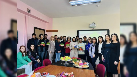 BMU-da təhsil alan əcnəbi tələbələr üçün Novruz şənliyi