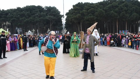 Abşeronda Novruz şənliyi keçirildi - FOTO