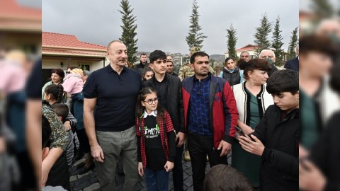 İlham Əliyevin Talış sakinləri ilə səmimi söhbəti: “Burada adam xəstələnmir”