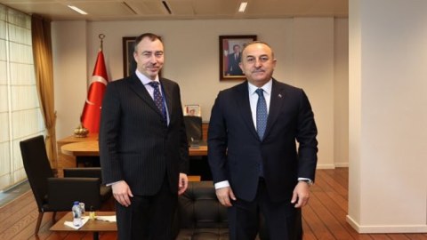 Çavuşoğlu Toivo Klaarla görüşdü
