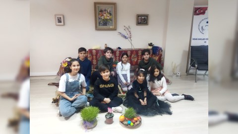 İstanbulda yaşayan soydaşlarımızın Novruz bayramı - FOTOLAR