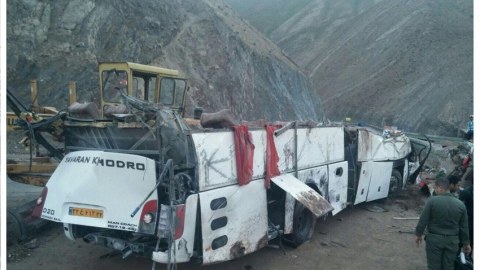 İranda ağır qəza: Ölənlər və xeyli sayda yaralı var