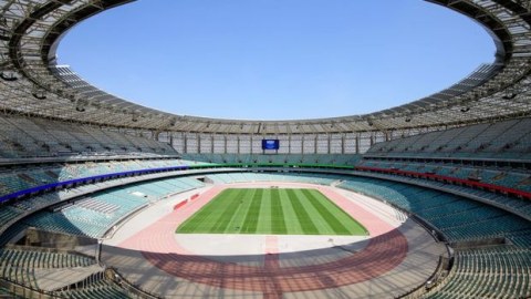 Bakı Olimpiya Stadionu “Qarabağ” - “Qalatasaray” oyununa hazırdır - FOTO