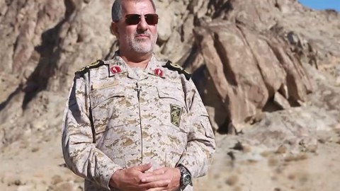 SEPAH komandanı Azərbaycanla sərhədə GƏLDİ 