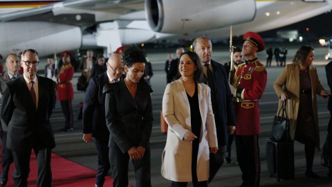 Almaniya XİN başçısı Gürcüstana gəldi 