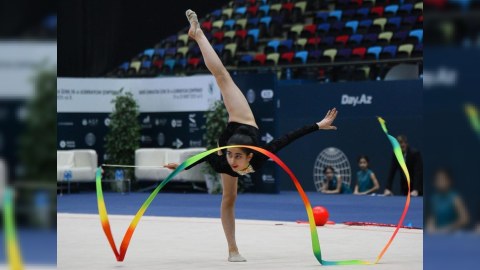 Bədii gimnastika üzrə Azərbaycan çempionatına start verildi