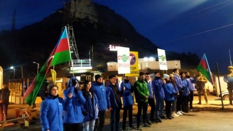 Laçın-Xankəndi yolunda günün diqqət çəkən məqamı