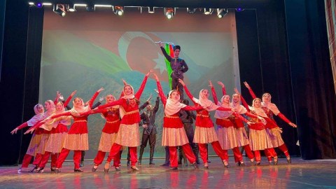 Sankt-Peterburqda “Çinar” ansamblının yubileyi keçirildi - FOTOLAR