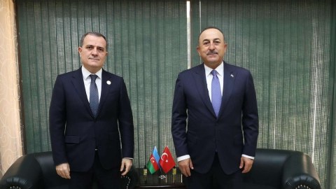 Ceyhun Bayramov Çavuşoğlu ilə danışıqlar apardı - YENİLƏNİB