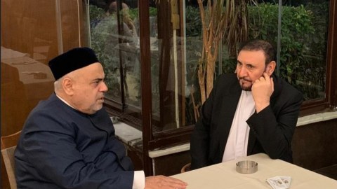 Şeyx Cəfərilər icmasının lideri ilə görüşdü