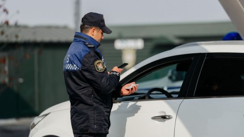 Polis azad olunmuş ərazilərdə belə xidmət edir - FOTOLAR