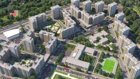 Daha bir şəhərdə sosial evlər TİKİLİR